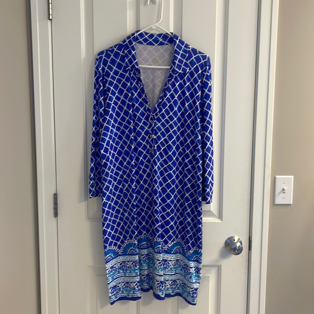 Lilly Pulitzer Ansley Polo Dress XL